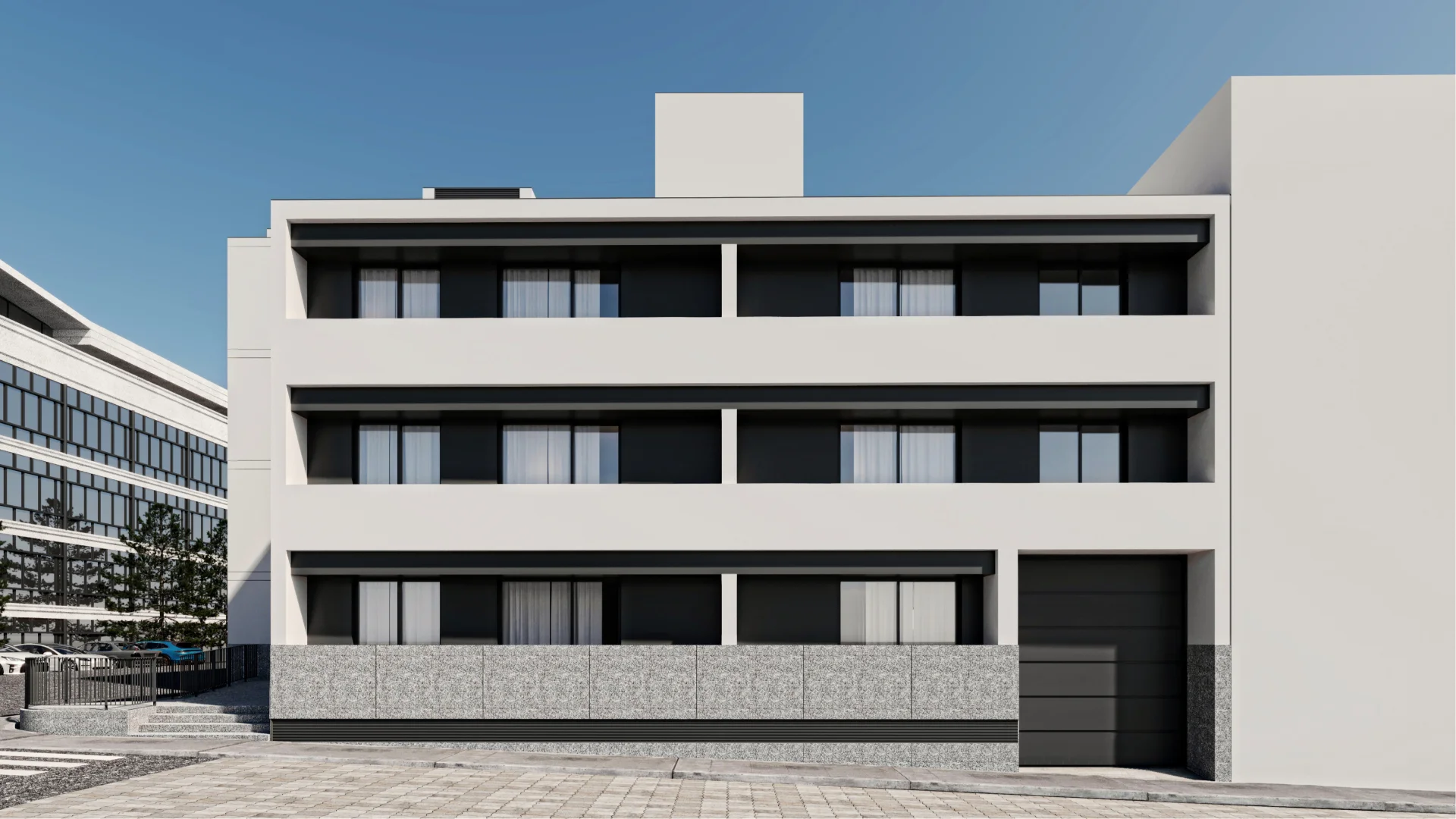 Fachada Rua Dom Lopo de Almeida